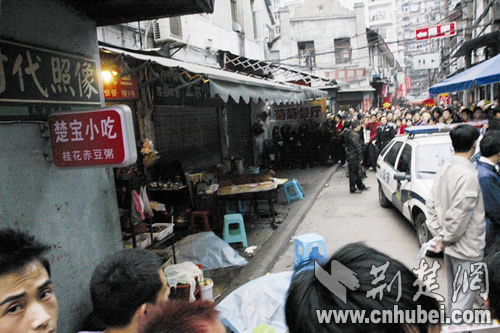 圖為：事發現場 攝影：見習記者 戈昊怡