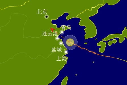 臺風(fēng)達維實時路徑 臺風(fēng)達維實時路徑