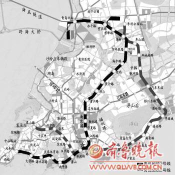 青島地鐵3號線施工達6成2號線近期動工 大動脈初現(xiàn)