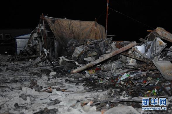 陜西引漢濟渭工地發生火災 12人死亡24人傷