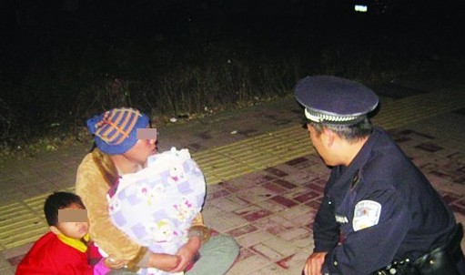 女子帶子看完病后精神病發 姓名家址一概不知
