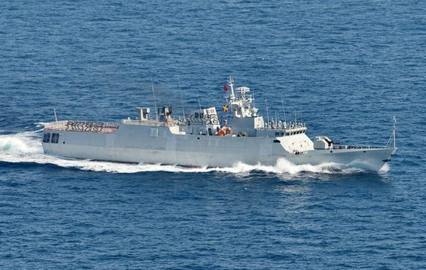 資料圖：中國056型護衛艦。