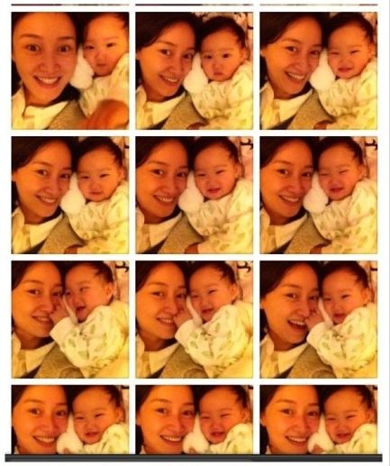 趙子琪曬與女兒24連拍 小青橙開(kāi)心大笑萌態(tài)十足