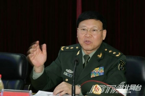 資料圖：新任總政治部主任張陽。