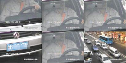 青島市區內多條道路不系安全帶罰分