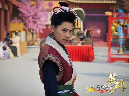 女星唐宮戲中的驚艷造型 養眼
