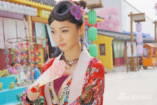 女星唐宮戲中的驚艷造型 養眼