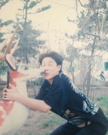 小沈陽曬自己14年前青蔥照。