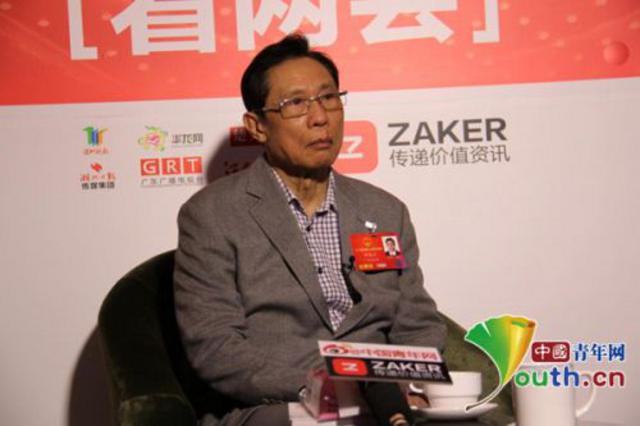 全國人大代表、中國工程院院士鐘南山。中國青年網記者 裴清波 攝